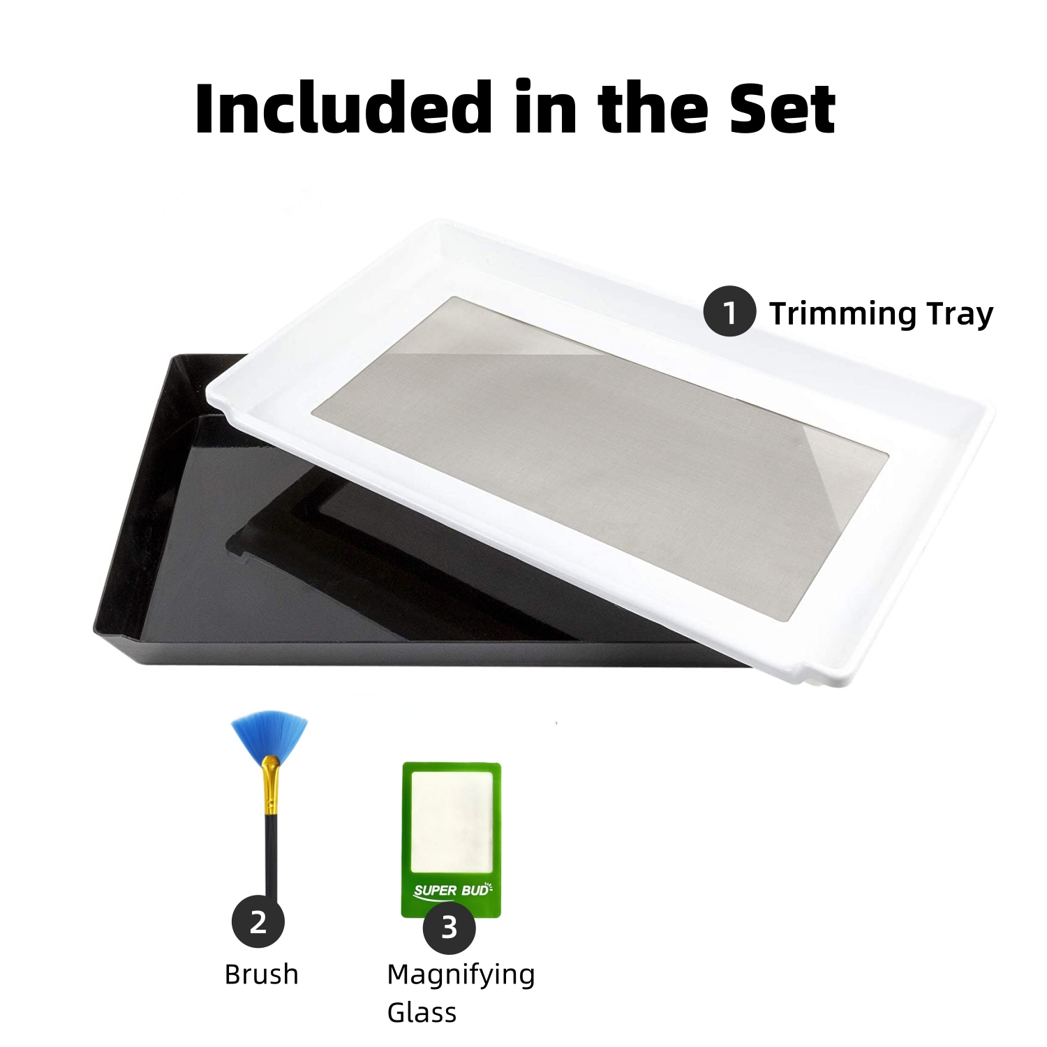 2-in-1 Trimming Tray Harvest T - Bud Scissors Fine review and price